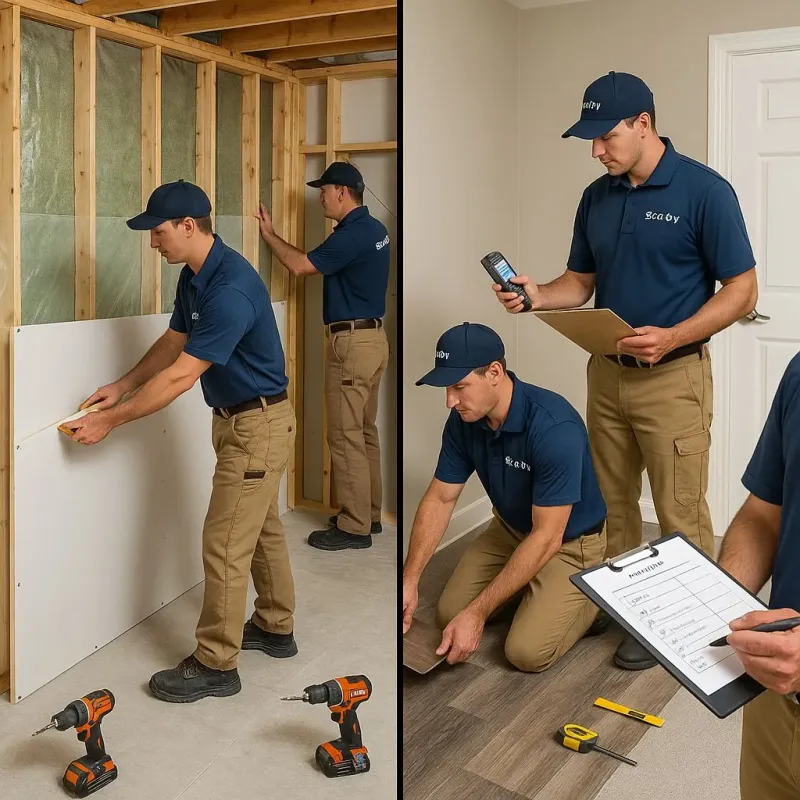 Repairs and Reconstruction process in Opelika, AL